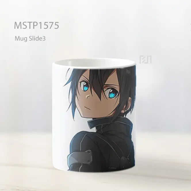 Kirito Sword Art Online Mug MSTP1575 - Tampak Kiri