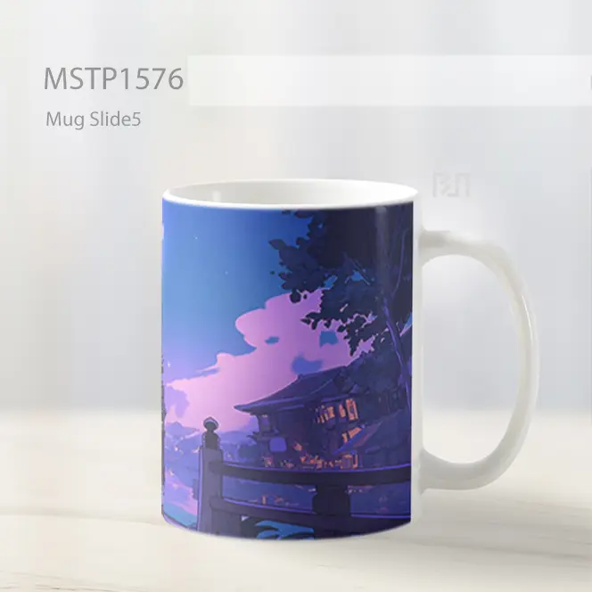 Kny Sanemi Malam Bulan Jembatan Mug MSTP1576 - All-side / Desain