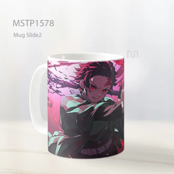 Kny Tanjiro Marah Mug MSTP1578 - All-side / Desain