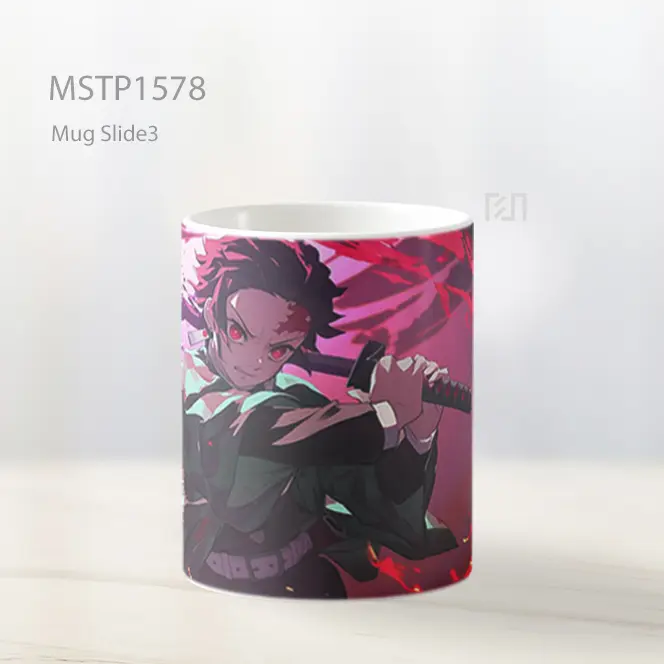 Kny Tanjiro Marah Mug MSTP1578 - All-side / Desain