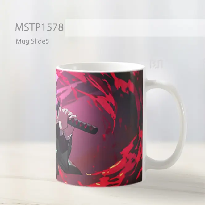Kny Tanjiro Marah Mug MSTP1578 - All-side / Desain