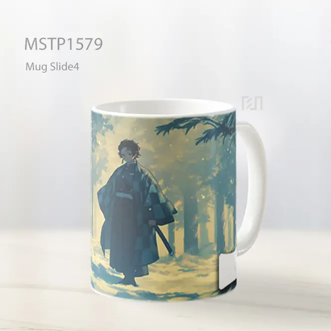 Kny Tanjiro Standing Snowy Forest Ultrawide Mug MSTP1579