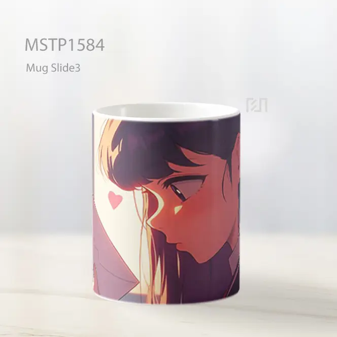 Komi San Surat Cinta Mug MSTP1584 - All-side / Desain