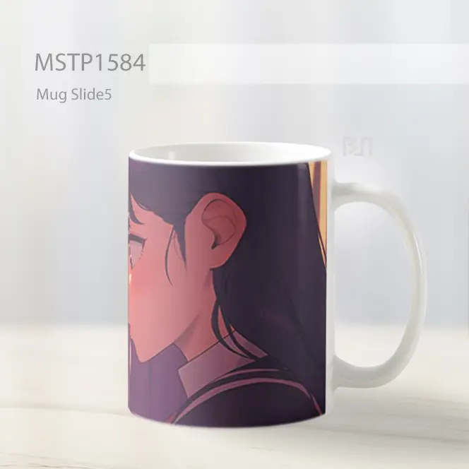 Komi San Surat Cinta Mug MSTP1584 - All-side / Desain