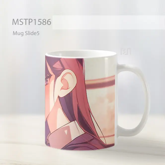 Komi San Dengan Ekspresi Malu Mug MSTP1586 - All-side / Desain