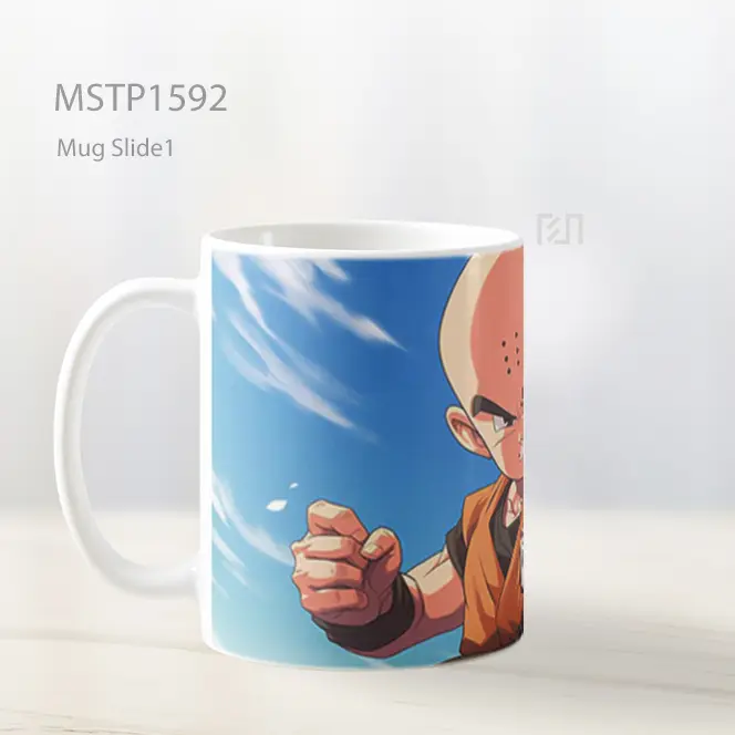 Krillin Dragon Ball Mug MSTP1592 - All-side / Desain