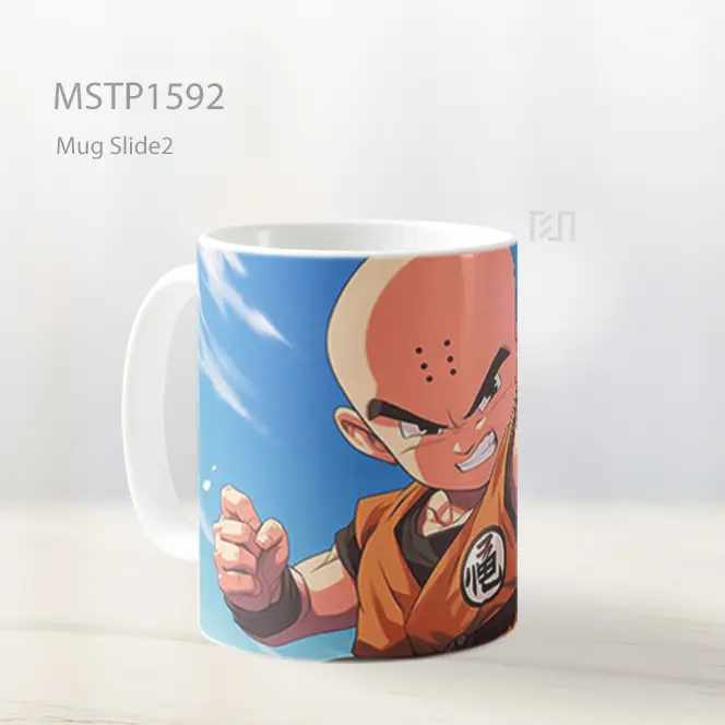 Krillin Dragon Ball Mug MSTP1592 - All-side / Desain