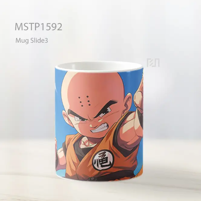 Krillin Dragon Ball Mug MSTP1592 - All-side / Desain