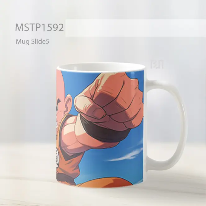 Krillin Dragon Ball Mug MSTP1592 - All-side / Desain