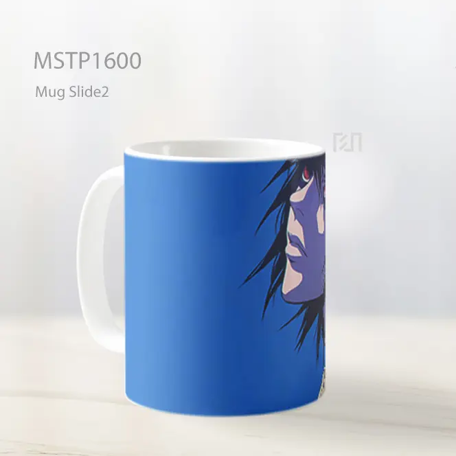 L Death Note Misteri Gelap Mug MSTP1600 - All-side / Desain