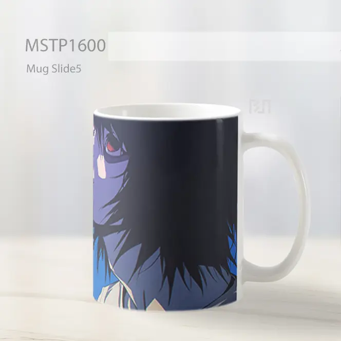 L Death Note Misteri Gelap Mug MSTP1600 - All-side / Desain