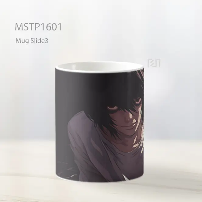 L Death Note Mug MSTP1601 - All-side / Desain