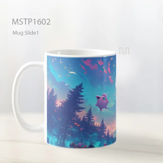 Landscape Anime Halloween Mug MSTP1602 - All-side / Desain