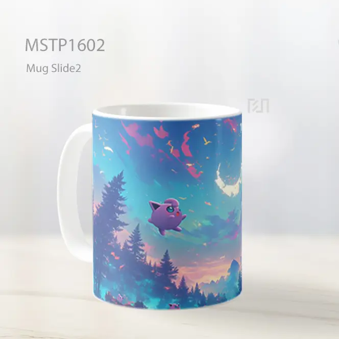 Landscape Anime Halloween Mug MSTP1602 - All-side / Desain