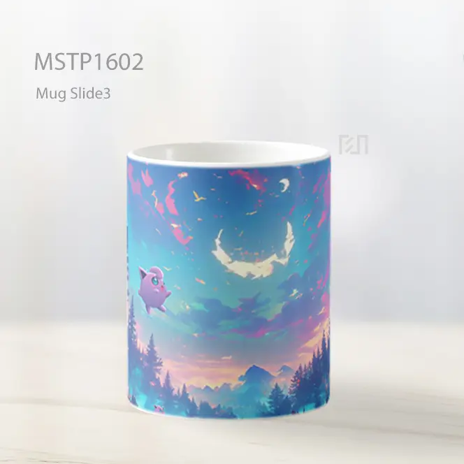 Landscape Anime Halloween Mug MSTP1602 - All-side / Desain