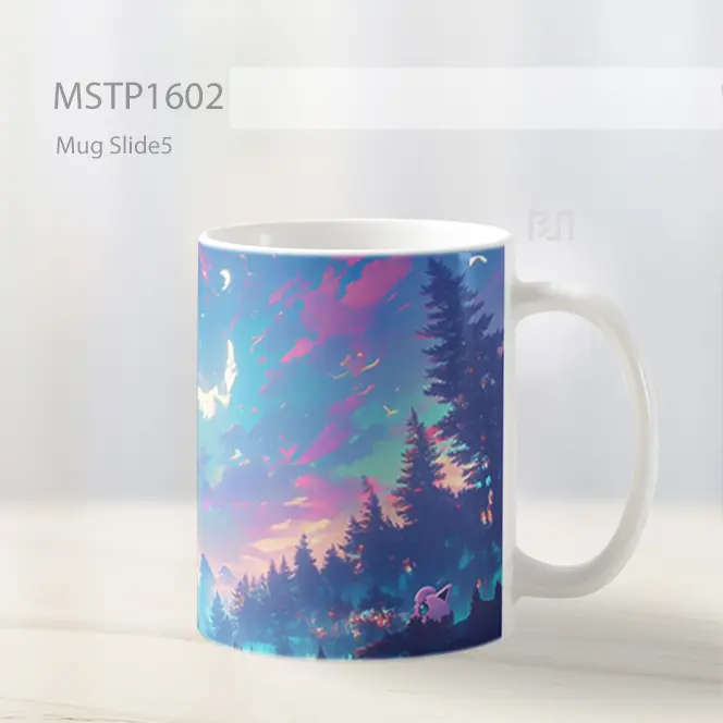 Landscape Anime Halloween Mug MSTP1602 - All-side / Desain