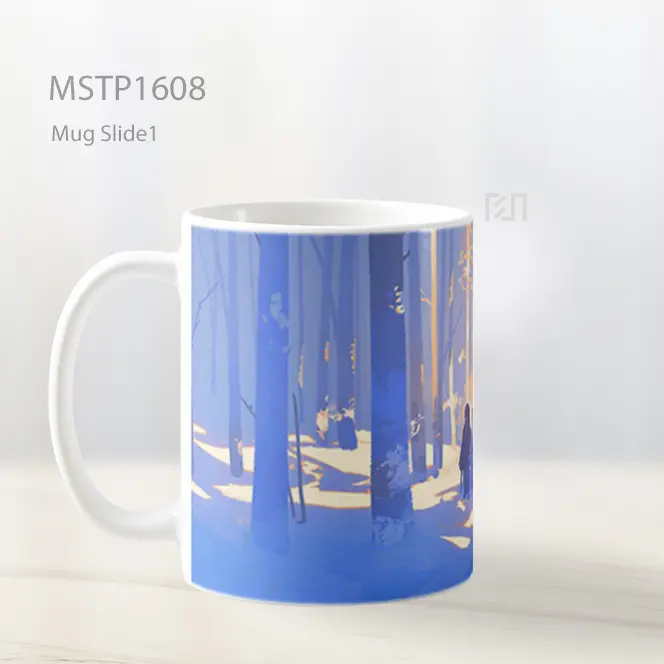 Legoshi And Haru Hutan Bersalju Mug MSTP1608 - All-side / Desain