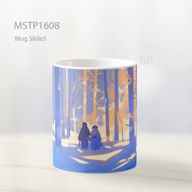 Legoshi And Haru Hutan Bersalju Mug MSTP1608 - All-side / Desain