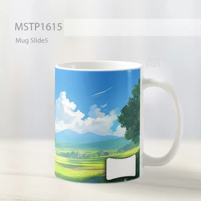 Lembah Cerah Ghibli Ultrawide Mug MSTP1615 - All-side / Desain