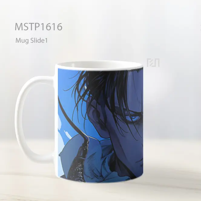 Levi Ackerman And Erwin Smith Wajah Terpisah Mug MSTP1616 - All-side / Desain