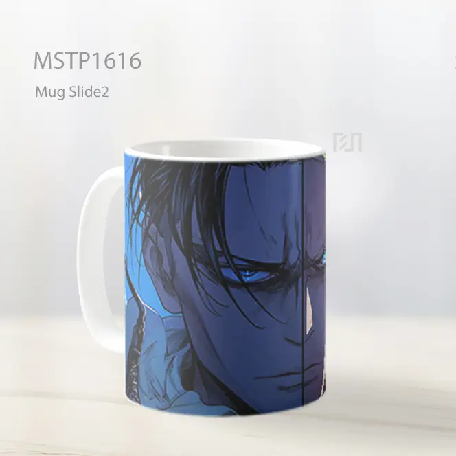 Levi Ackerman And Erwin Smith Wajah Terpisah Mug MSTP1616 - All-side / Desain