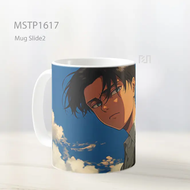 Levi Ackerman Aot Mug MSTP1617 - All-side / Desain