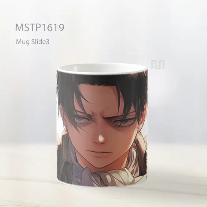 Levi Ackerman Attack On Titan Mug MSTP1619 - All-side / Desain