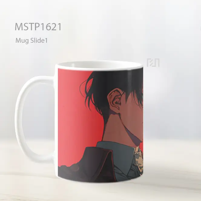 Levi Ackerman Attack On Titan Mug MSTP1621 - All-side / Desain