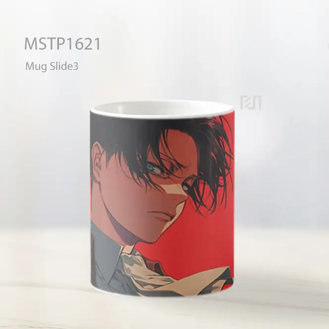 Levi Ackerman Attack On Titan Mug MSTP1621 - All-side / Desain