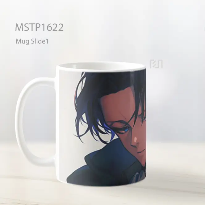 Levi Ackerman Attack On Titan Mug MSTP1622 - All-side / Desain