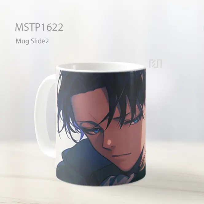 Levi Ackerman Attack On Titan Mug MSTP1622 - All-side / Desain