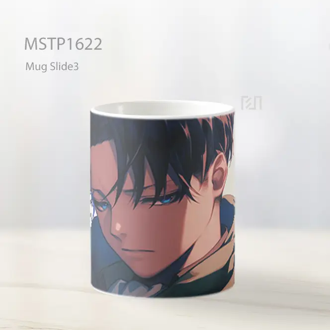 Levi Ackerman Attack On Titan Mug MSTP1622 - All-side / Desain