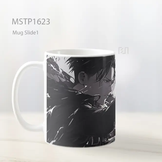 Levi Ackerman Bilah Bersih Mug MSTP1623 - All-side / Desain