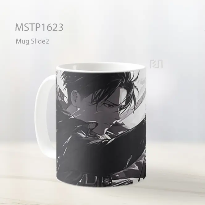 Levi Ackerman Bilah Bersih Mug MSTP1623 - All-side / Desain