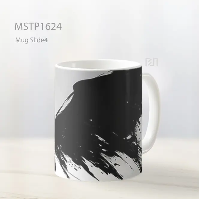 Levi Ackerman Black Wings Silhouette Attack On Titan Mug MSTP1624