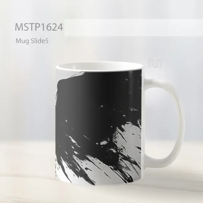 Levi Ackerman Black Wings Silhouette Attack On Titan Mug MSTP1624 - All-side / Desain