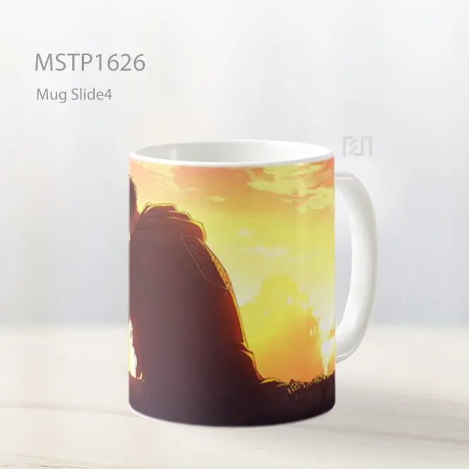 Levi Ackerman Duduk Di Reruntuhan Mug MSTP1626
