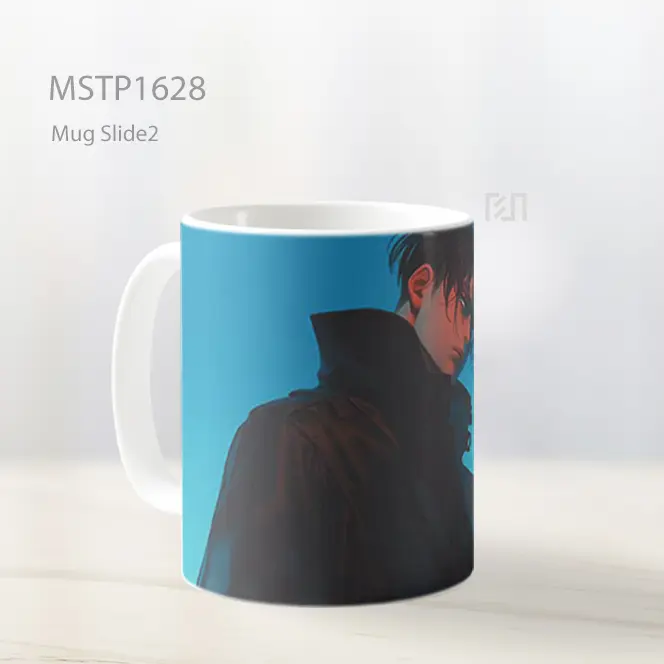 Levi Ackerman Fashion Tinggi Mug MSTP1628 - All-side / Desain