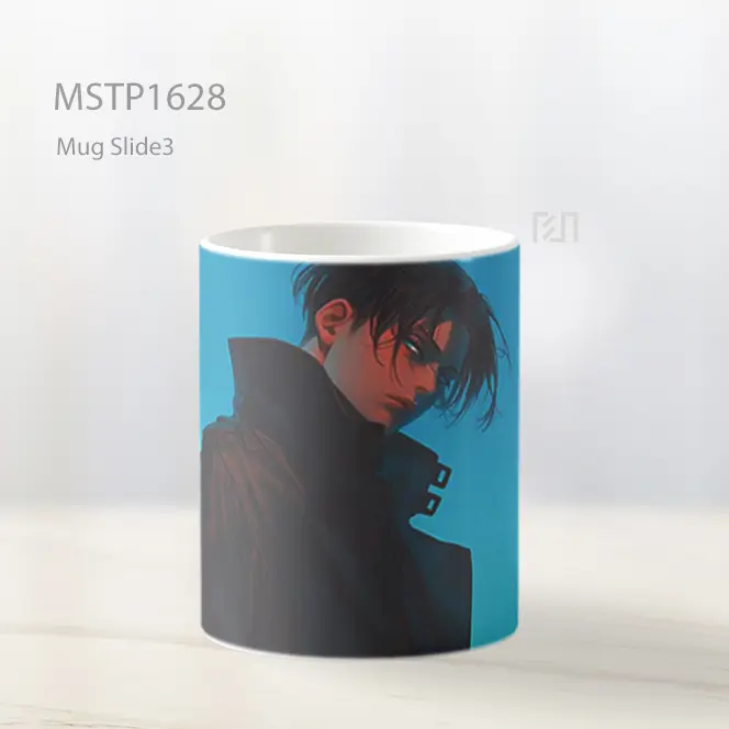 Levi Ackerman Fashion Tinggi Mug MSTP1628 - All-side / Desain