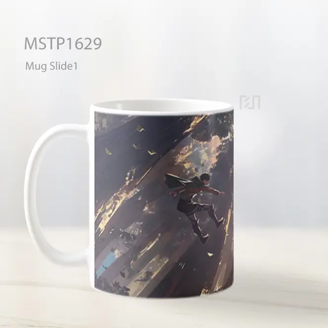Levi Ackerman Forest Aot Mug MSTP1629 - All-side / Desain