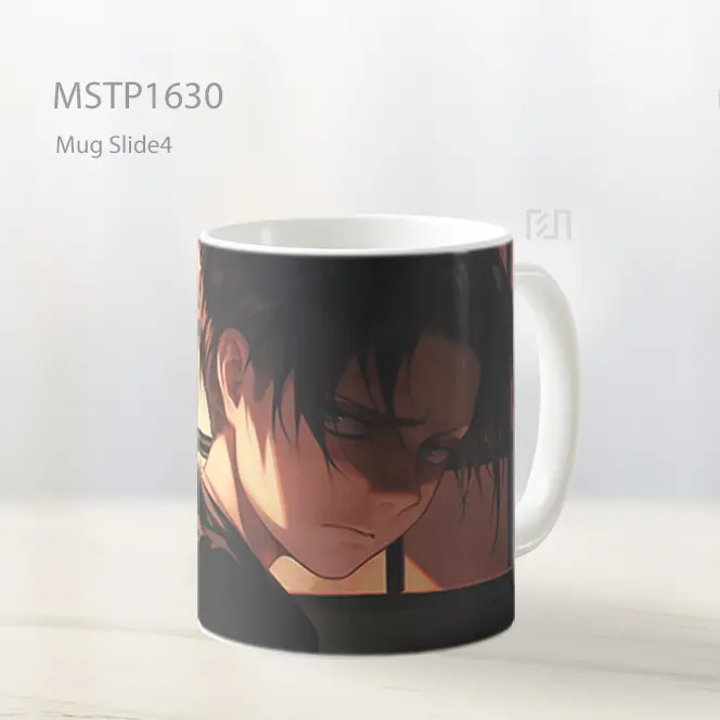 Levi Ackerman Gaya Anime Mug MSTP1630