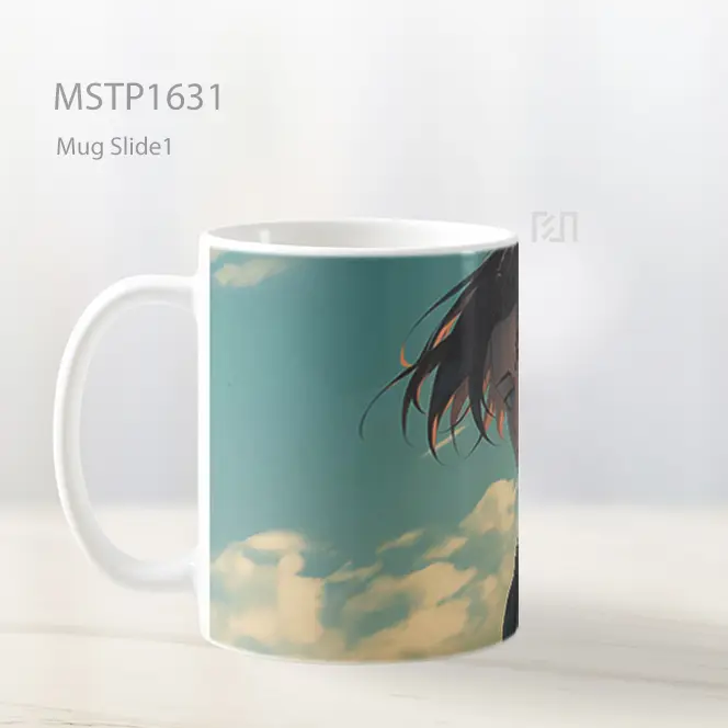 Levi Ackerman Gaya Seni Mug MSTP1631 - All-side / Desain