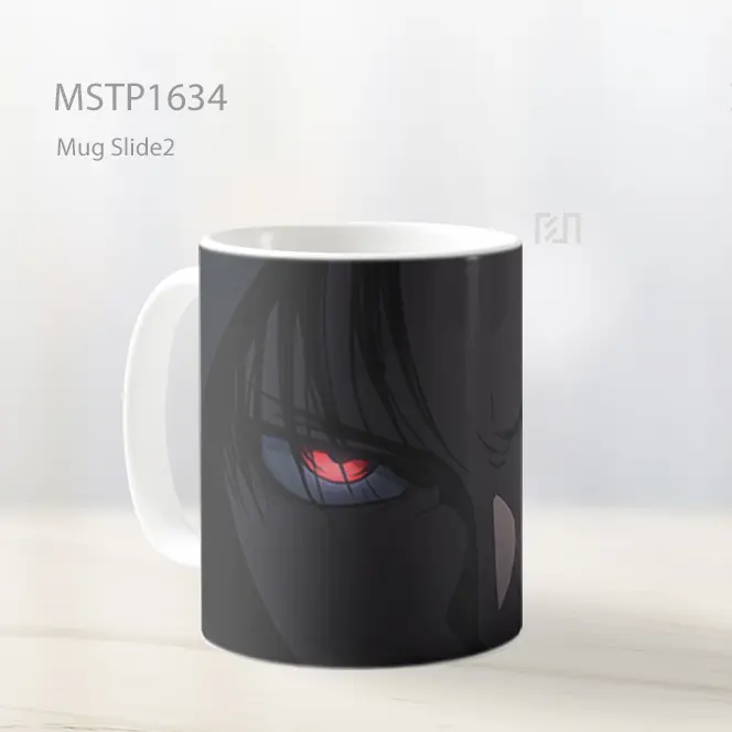 Levi Ackerman Mata Merah Aot Mug MSTP1634 - All-side / Desain