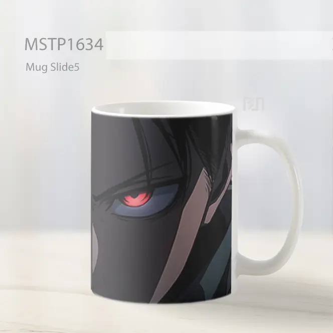 Levi Ackerman Mata Merah Aot Mug MSTP1634 - All-side / Desain