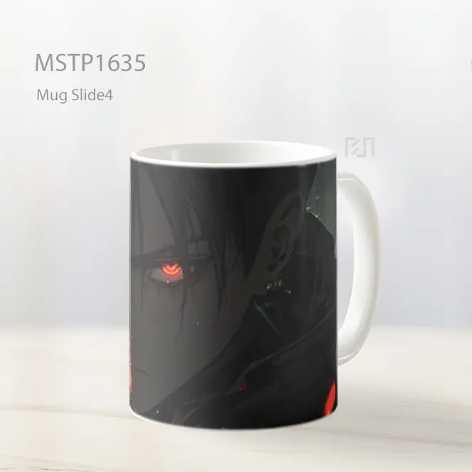 Levi Ackerman Mata Merah Bersinar Mug MSTP1635