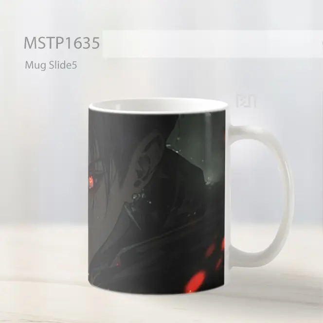 Levi Ackerman Mata Merah Bersinar Mug MSTP1635 - All-side / Desain