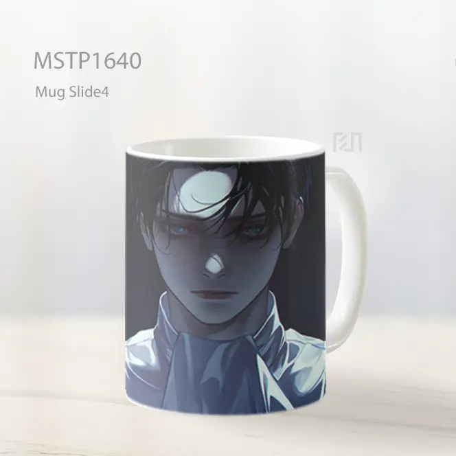 Levi Ackerman Perpisahan Void Hitam Mug MSTP1640