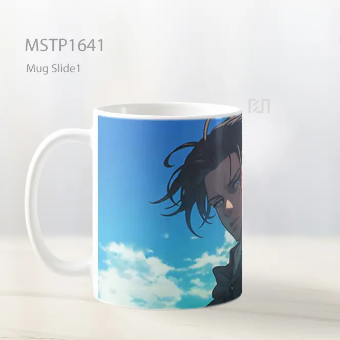 Levi Ackerman Potret Tenang Mug MSTP1641 - All-side / Desain