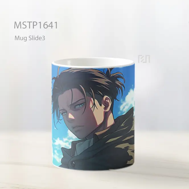 Levi Ackerman Potret Tenang Mug MSTP1641 - All-side / Desain