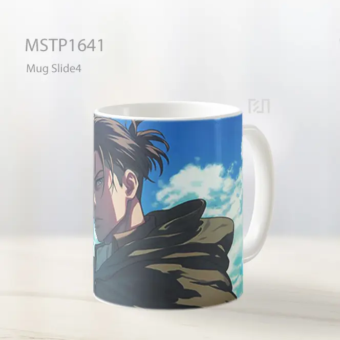 Levi Ackerman Potret Tenang Mug MSTP1641